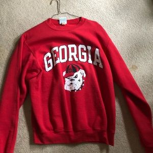 GEORGIA BULLDOGS CREWNECK